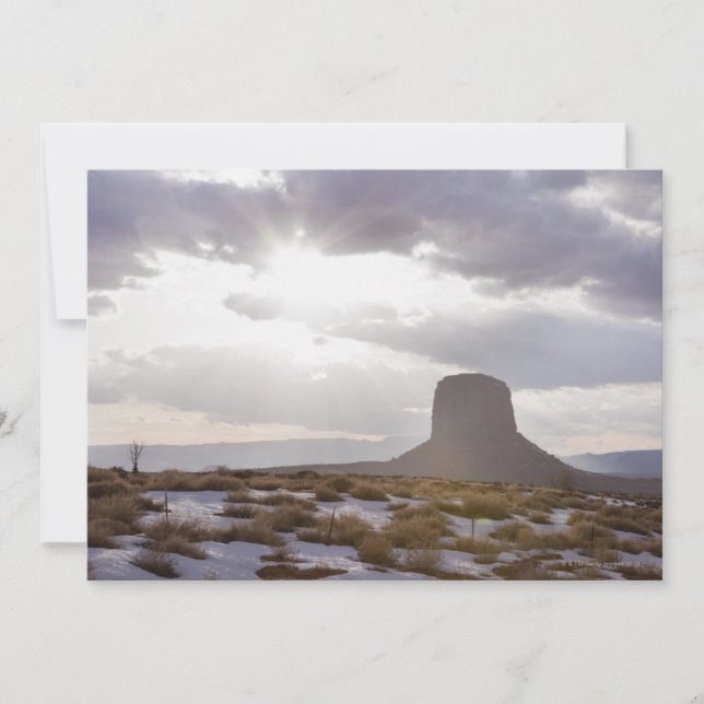 Carte Vallée du Monument, Utah (Devant)