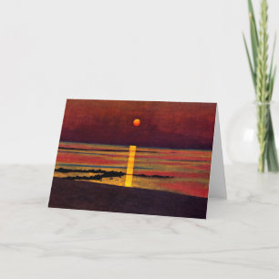 Carte Vallotton - Coucher de soleil