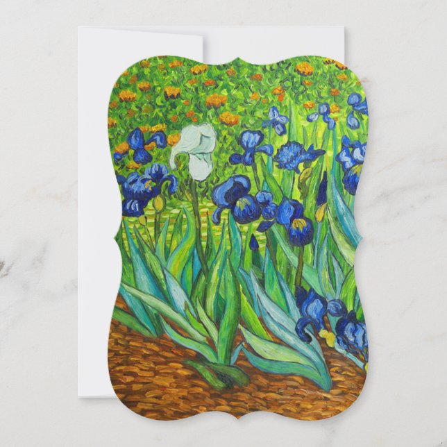 Carte Van Gogh Irises (Devant)