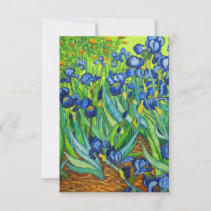Carte Van Gogh Irises