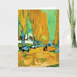 Carte Van Gogh - Les Alyscamps