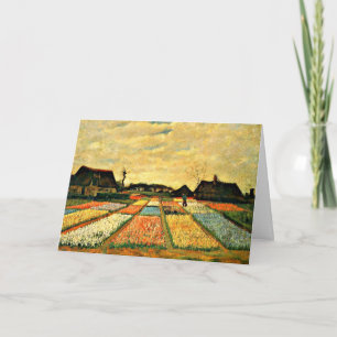 Carte Van Gogh - Lits à fleurs en Hollande