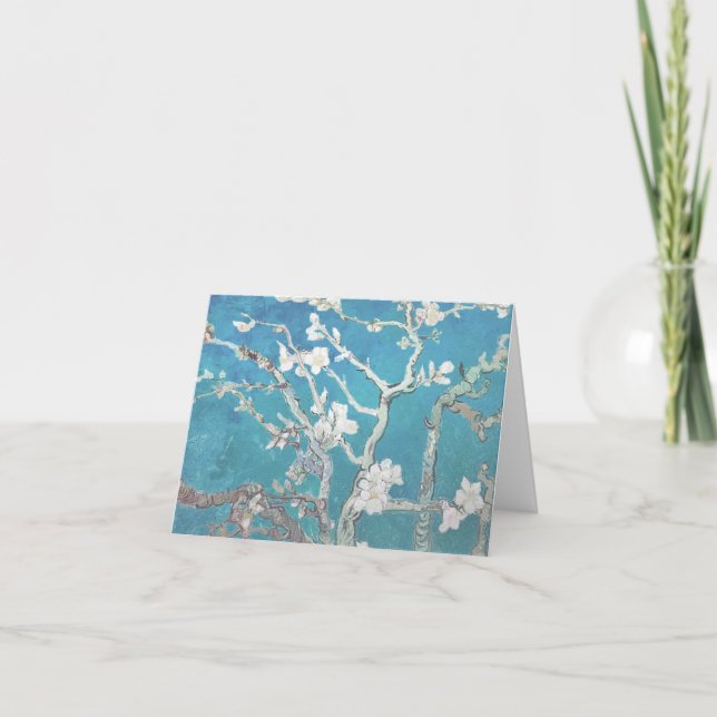 Carte Van Gogh Painage en fleurs aux amandes (Devant)