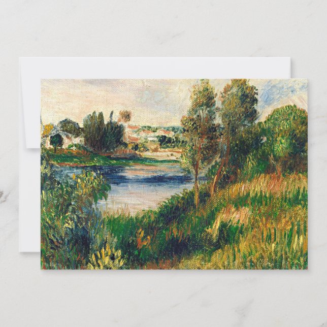 Carte Van Gogh - Paysage à Vetheuil (Devant)