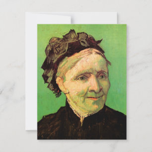 Carte Van Gogh; Portrait de la mère de l'artiste, Art an