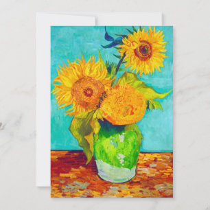 Carte Van Gogh Sunflowers