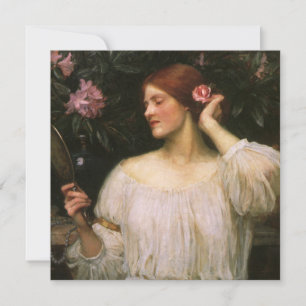 Carte Vanity par John William Waterhouse
