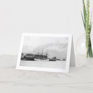 Carte Vapeur accouplé dans Seward, Alaska 1916