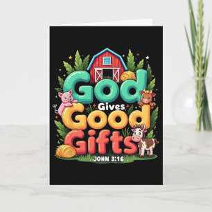 Carte Vbs 2025 Animal Farm École biblique de vacances Ye