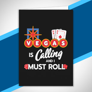 Carte Vegas Calling - Fête à Las Vegas - Vegas Trip