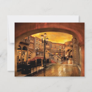 Carte Vegas - Venetian - Les rues de Venise
