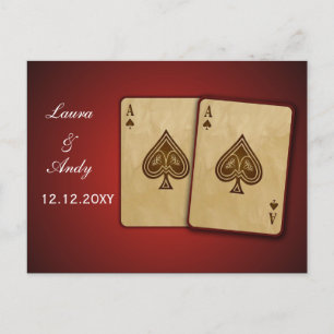 Carte Vegas Wedding rsvp