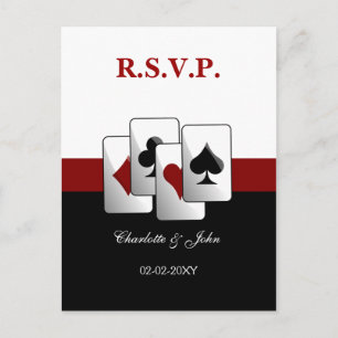Carte Vegas Wedding rsvp