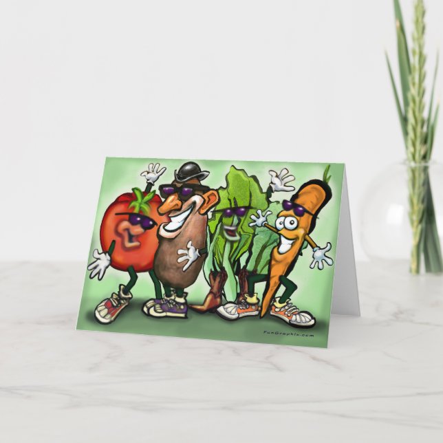 Carte Veggie Gang (Devant)