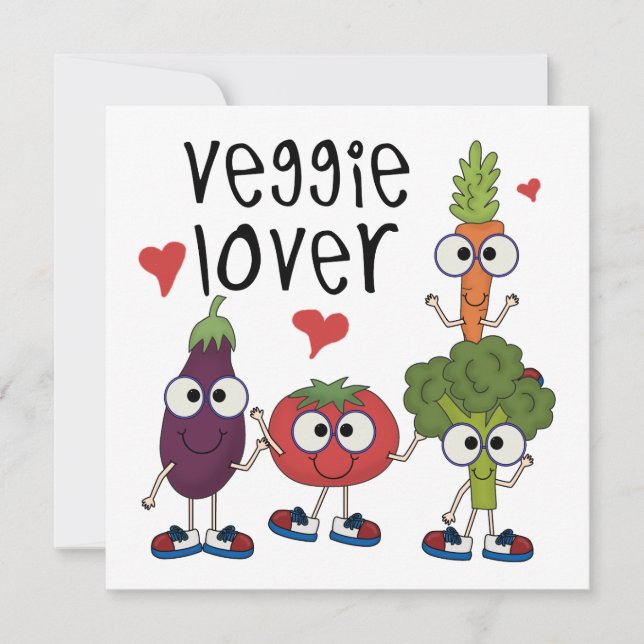Carte Veggie Lover (Devant)