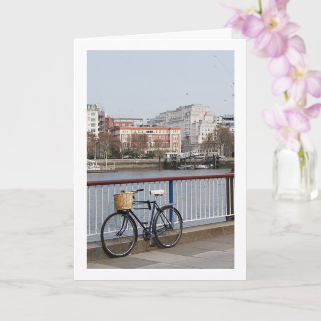 Carte Vélo à la Tamise, Londres (Orchidée)