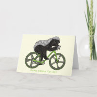 Vélo Blaireau Miel Drôle Cycliste Humour C