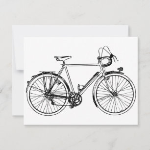 Carte Vélo vintage