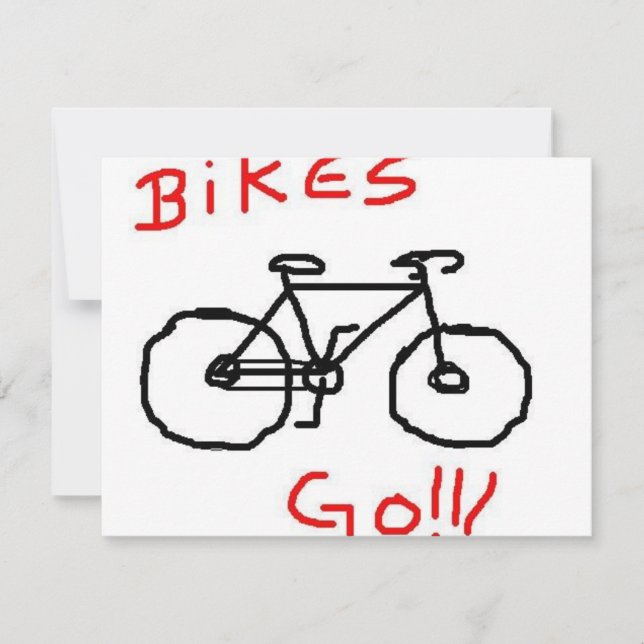 Carte Vélos (Devant)