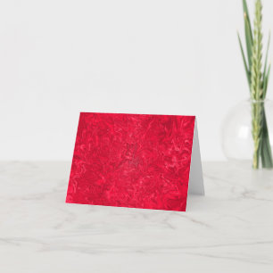 Carte velours rouge....