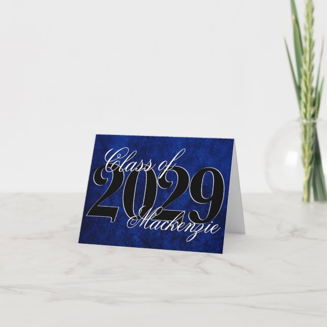 Carte Velvet Grad | Sapphire Blue Dark Jewk Tone Grunge (Devant)