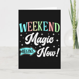 Carte Vendredi heureux Fri Yay Professeur École Mème Hau