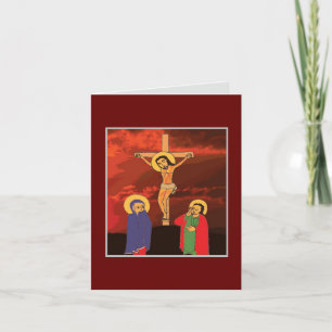 Carte Vendredi saint éthiopien ስ ቅ ለ ት