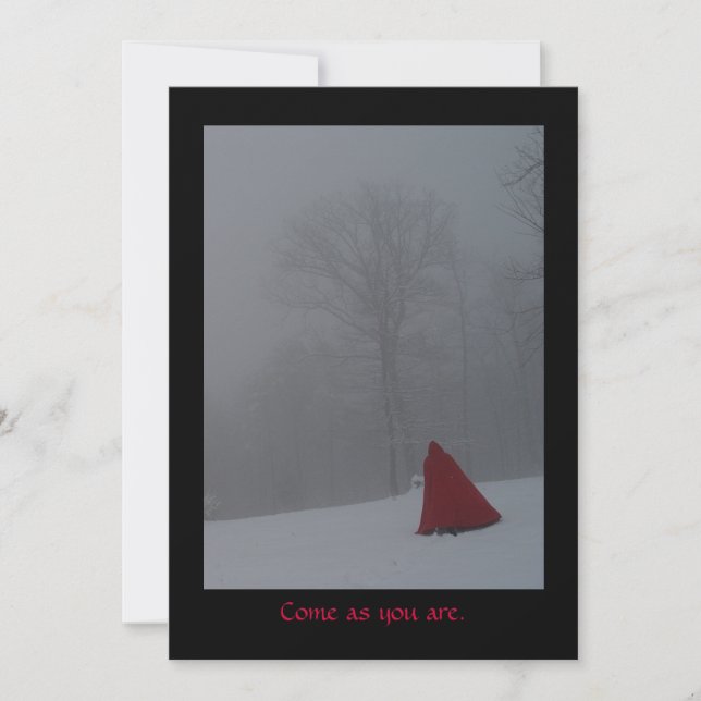 Carte Venez comme vous êtes (Devant)