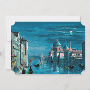 Carte Venise au clair de lune