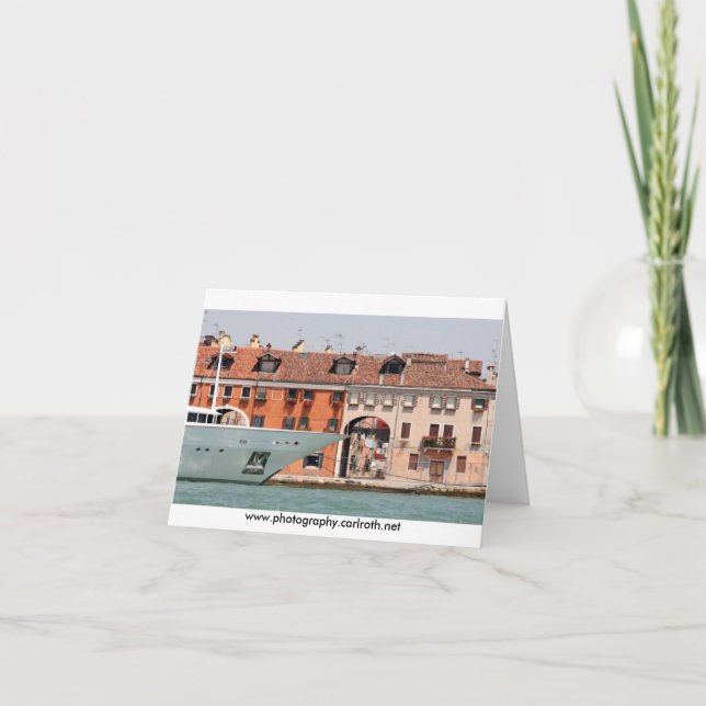 Carte Venise - luxe et blanchisserie (Devant)