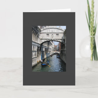Carte Venise - Pont des Soupirs