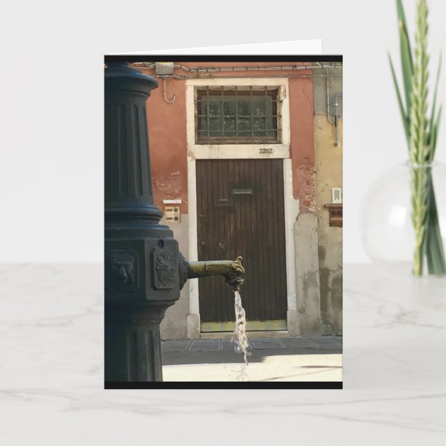 CARTE VÉNITIENNE D'ÉLIXIR (Devant)