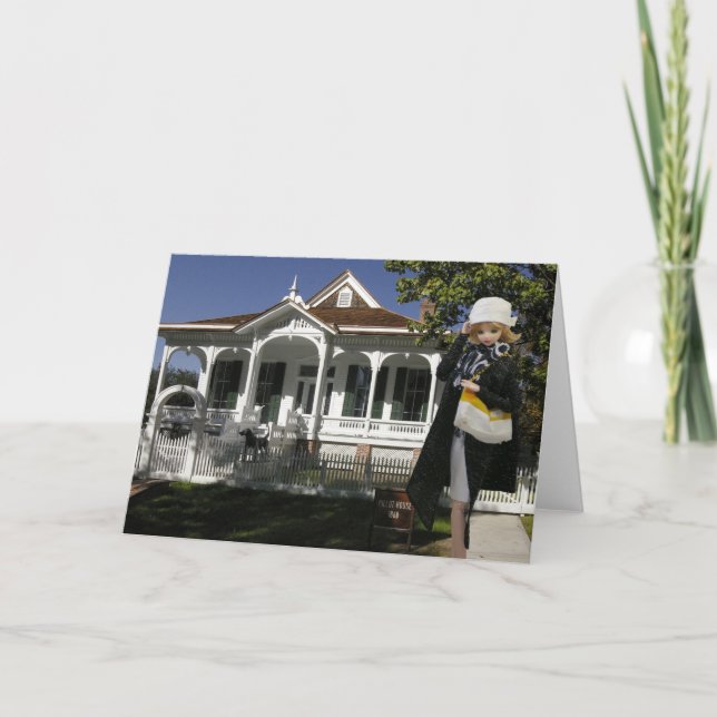 Carte Verdi, 1868 Pillot House, Sam Houston Park (Devant)