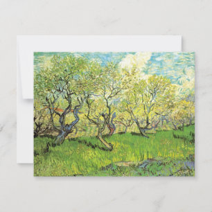 Carte Verger en fleurs par Vincent van Gogh