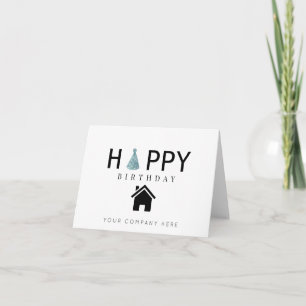 Carte Véritable anniversaire Casquette Joyeux anniversai