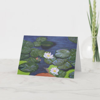 Carte "Vermeer's Waterlilis"