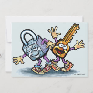 Carte Verrouiller n clé