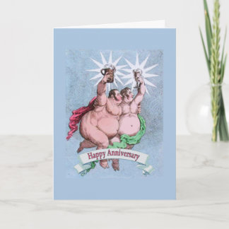 Carte Vers heureux gai de remplaçant d'anniversaire