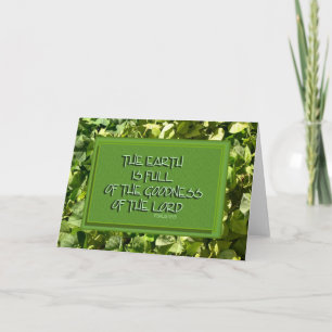 Carte Vers inspiré de bible