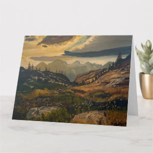 Carte Vers les montagnes, Original de Gary Poling