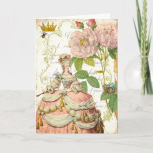 Carte Versailles Roses de la Marie Antoinette
