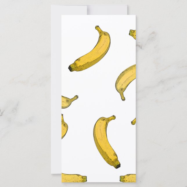 Carte Version de croquis de motif Banana (Devant)