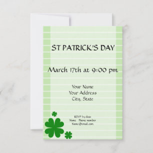 Carte verte avec verso sur le dos