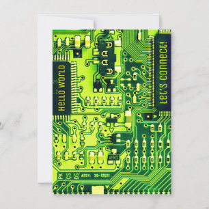 Carte verte PCB, circuit imprimé de pièces électro