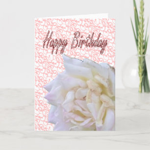 carte verticale d'anniversaire heureux