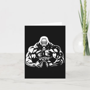 Carte Vêtements d'entraînement de Vegan Fitness Gorilla