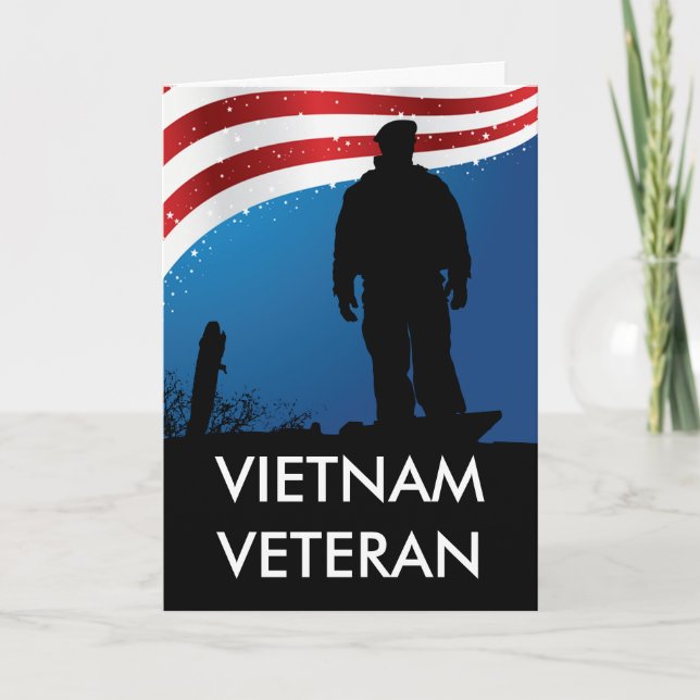 Carte Vétéran du Vietnam (Devant)
