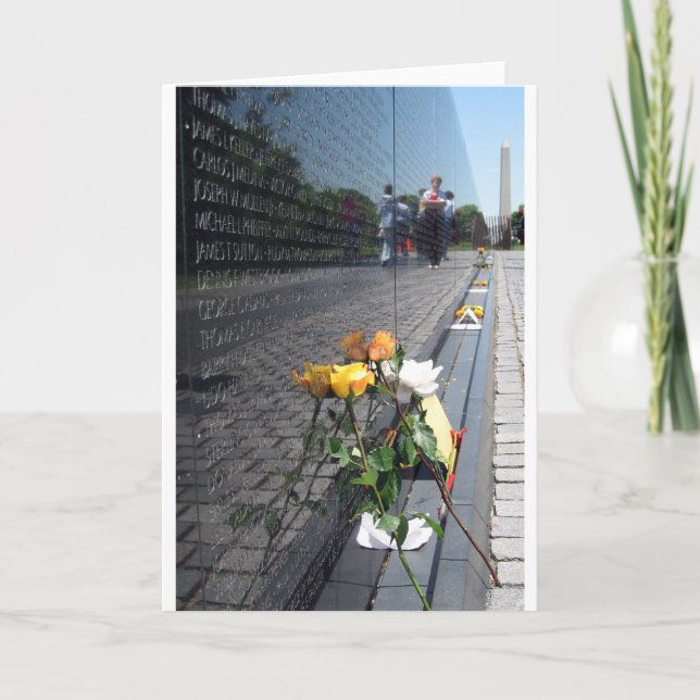 Carte vétérans du Vietnam commémoratifs (Devant)