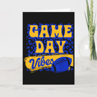Carte Vibes de jour de jeu Saison de football Football B