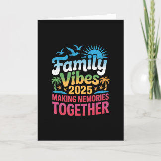 Carte Vibes familiales 2025 Vacances Créer des souvenirs